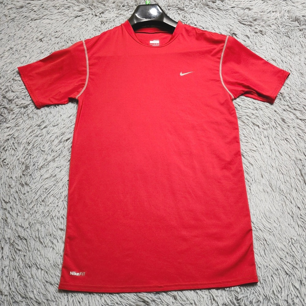 Nike‎ Pro Performance Shirt Fit Dry Mens XL Short Sleeve Compression Activewear